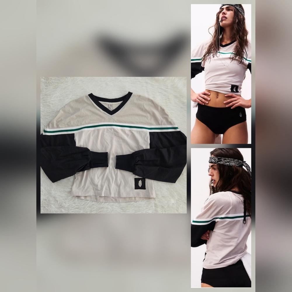 Free People Lucky Draw Colorblock Layer